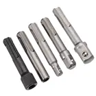 Адаптер патрона для сверл с шестигранным хвостовиком 14 дюйма, 38 дюйма, 12 дюйма, 5 шт., преобразователь SDS гайка переходника, набор ударных отверток для сверлильных инструментов