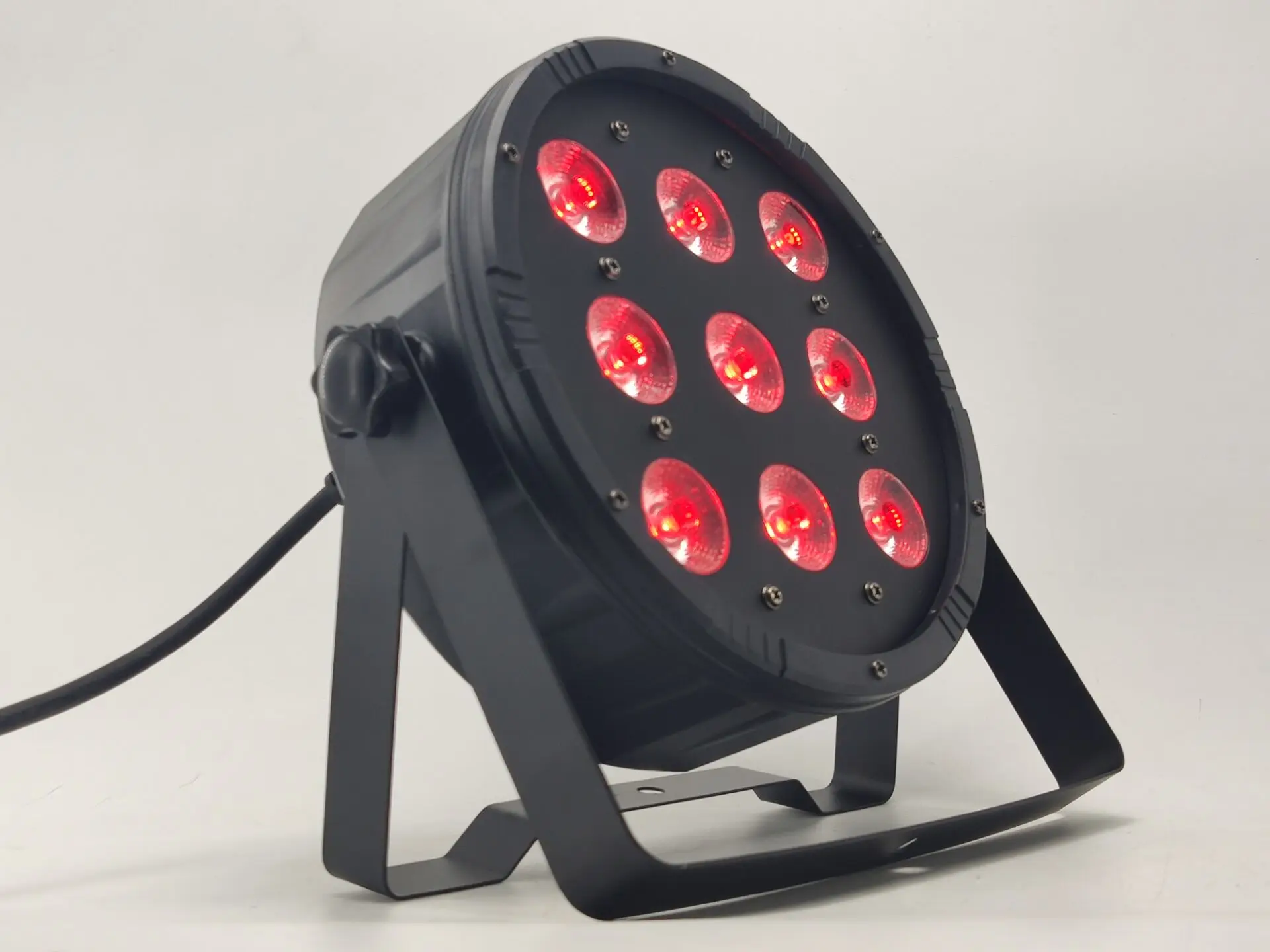 8 шт./9X12W RGBW LED PAR свет + кейс для полета DMX512 управление диско профессиональная сцена