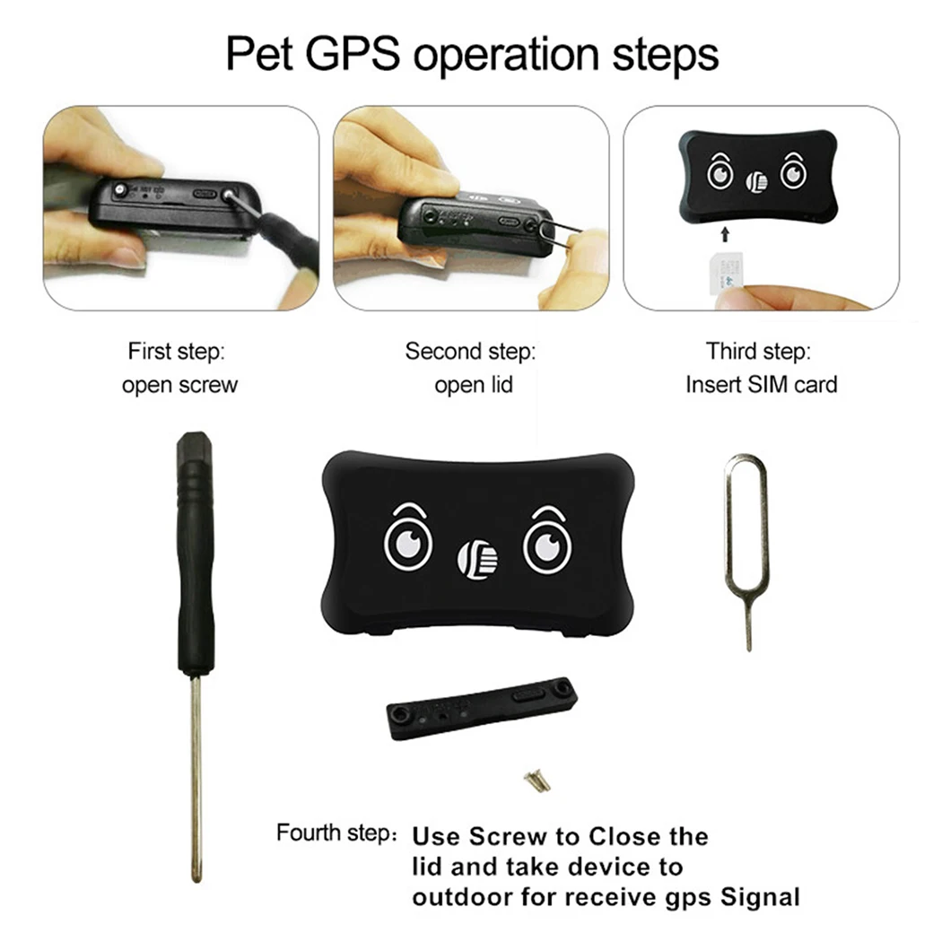 GPS локатор IP66 для домашних животных мини животных/товары/Личная сумка трекер