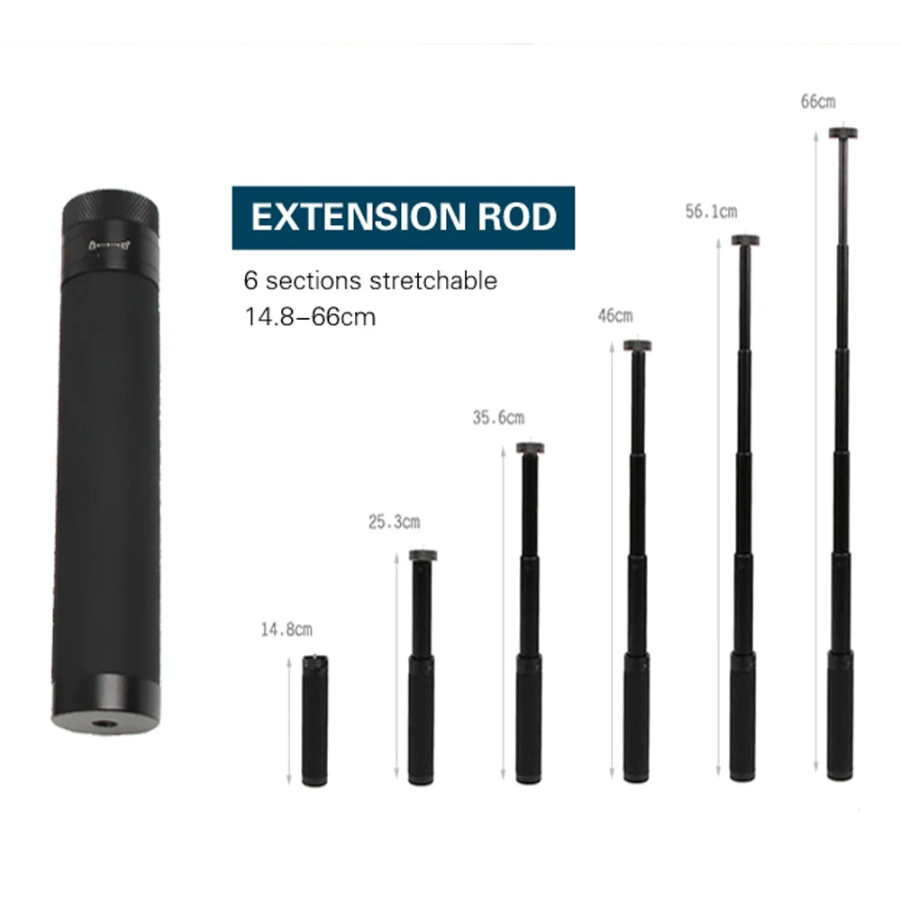 Штатив Powstro для смартфона присоска кронштейн держатель DJI OSMO Карманный камеры