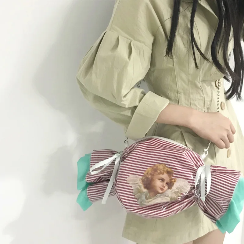 Youda/Новые оригинальные сумки мессенджеры на цепочке элегантные милые женские