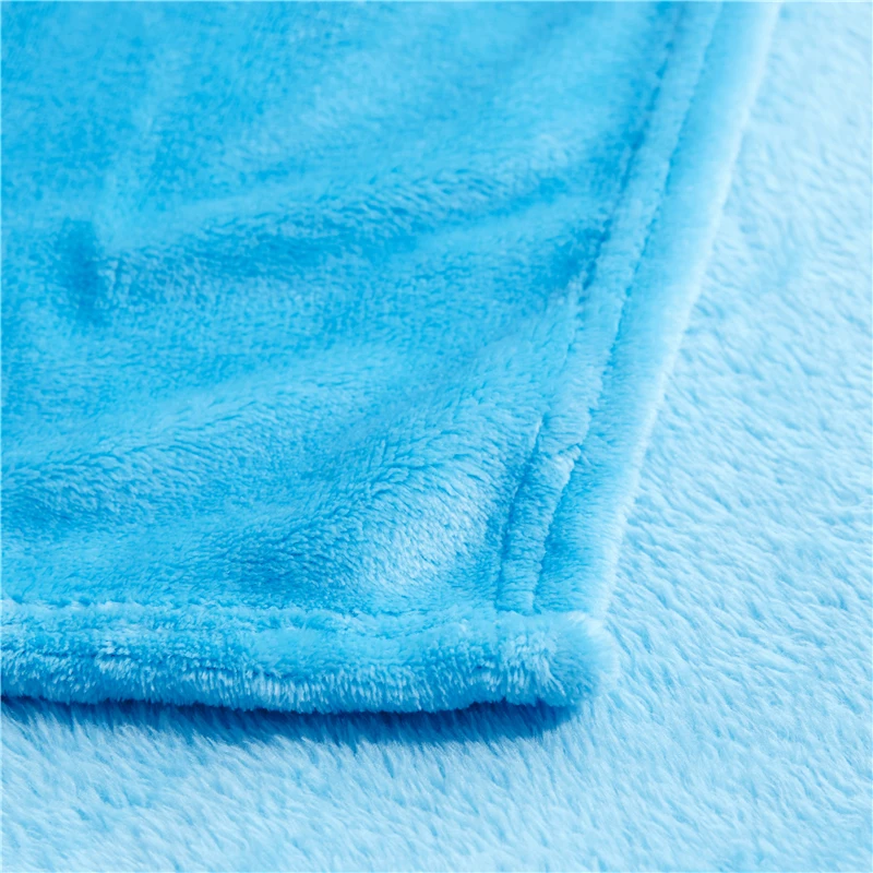Супер мягкие переносные фланелевые одеяла 19 цветов, коралловый флис, летняя зимняя простыня, покрывало для дивана, клетчатые одеяла на кровать