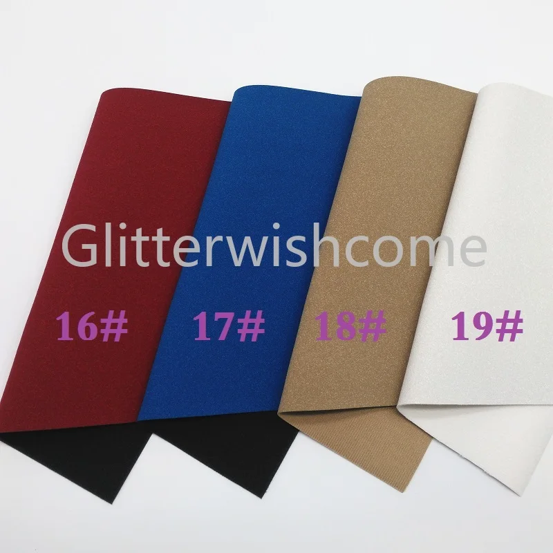 Glitterwishcome 21X29 см A4 размер винил для бантов замша кожа Fabirc искусственная кожа листы для бантов, GM382A