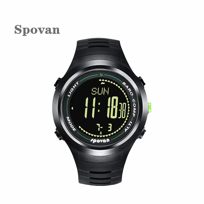 Spovan Leader-2 Спортивные Цифровые Смарт-часы многофункциональные походные компасы умные часы альтиметр барометр термометр шагомер
