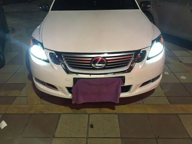 Используйте свой автомобиль HID балласт, 2 шт. светодиодный GS350 головной светильник для GS450 бампер светильник дневного света DRL автомобильные аксессуары GS 350