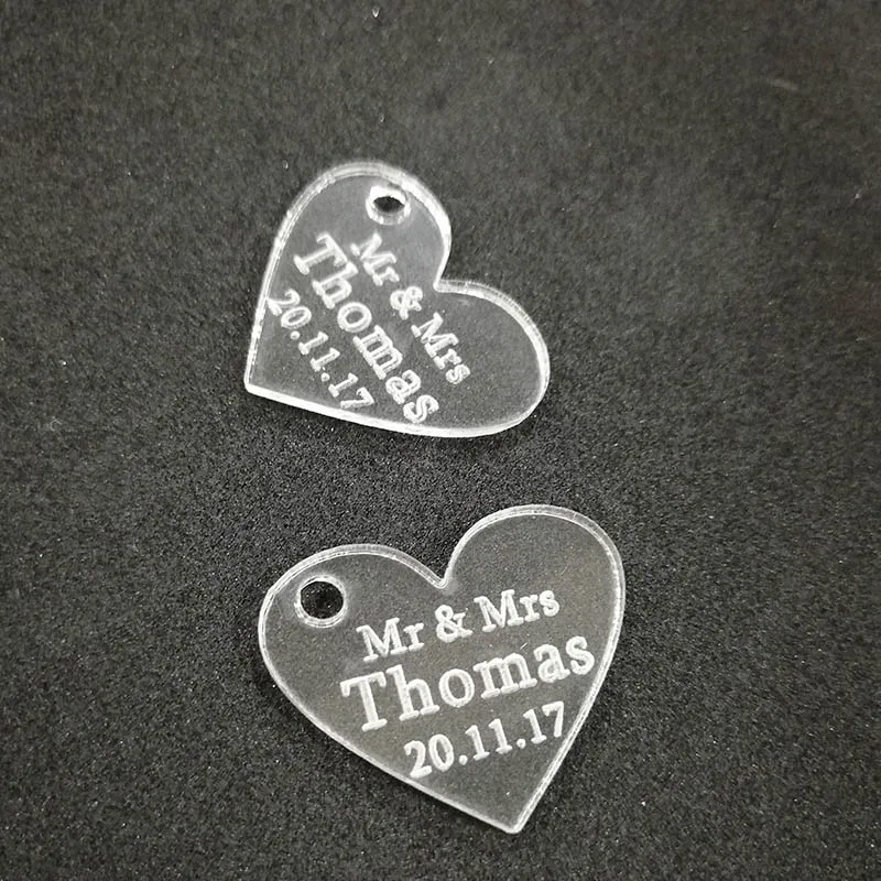 50 шт. акриловые сувениры в виде сердца|centerpieces|centerpieces decorcenterpieces wedding |