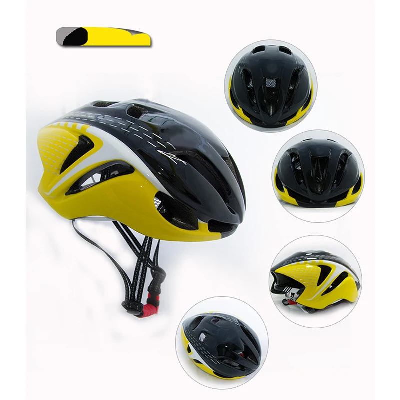 Новинка 2018 аэродинамический велосипедный шлем ультралегкий цельнолитой