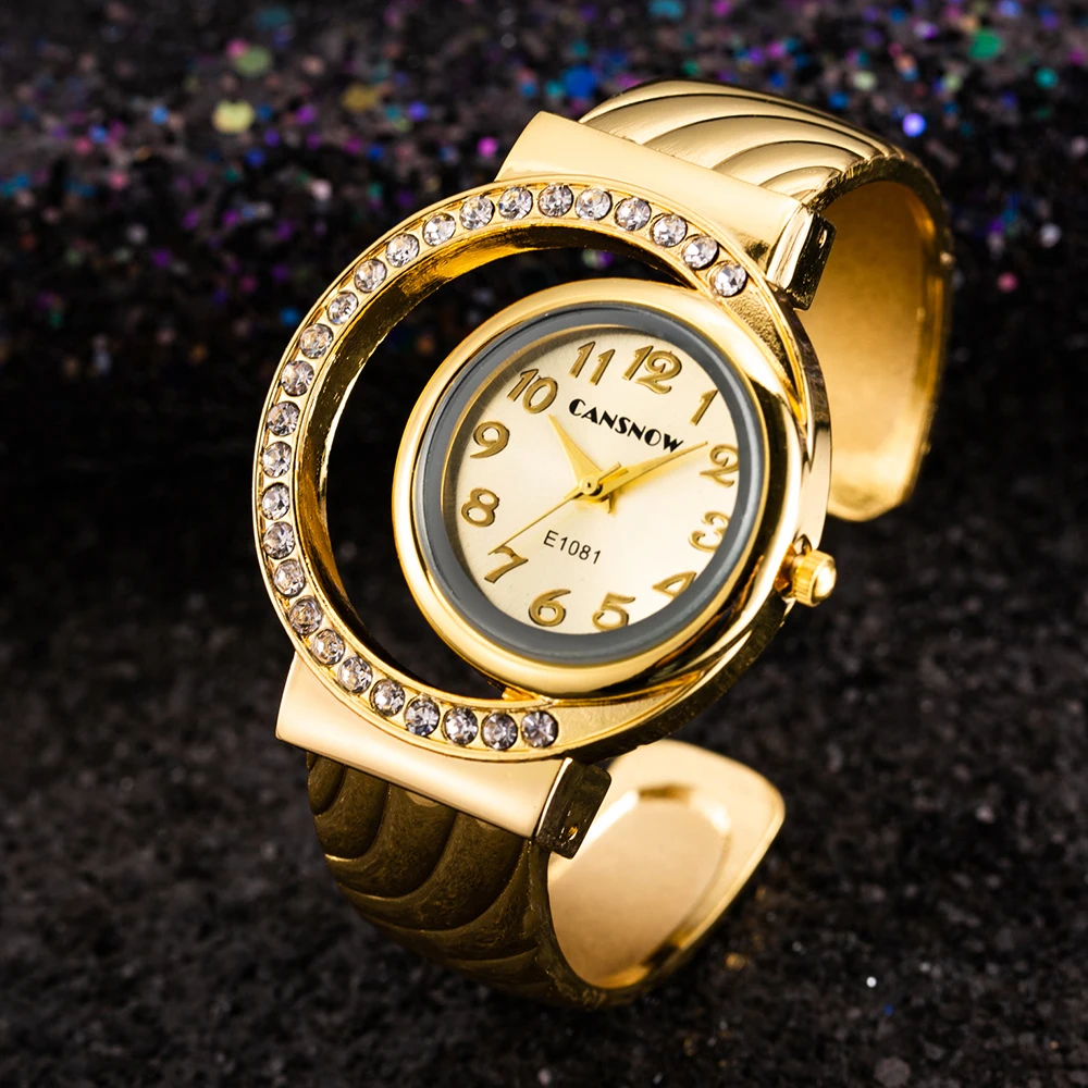 Top Brand Fashion Watches Women Gold Stainless Steel Crystal Watch Clock Ladies Relojes Mujer Montre Zegarek Damski | Наручные часы