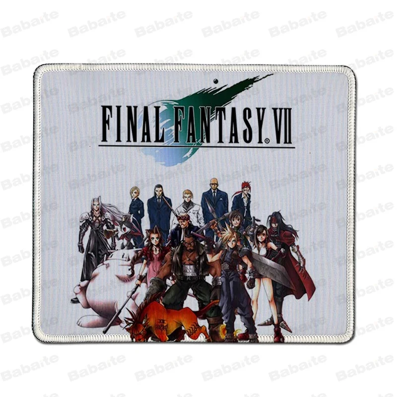 Резиновая мышь Babaite Final Fantasy VII высшего качества прочный Настольный коврик для