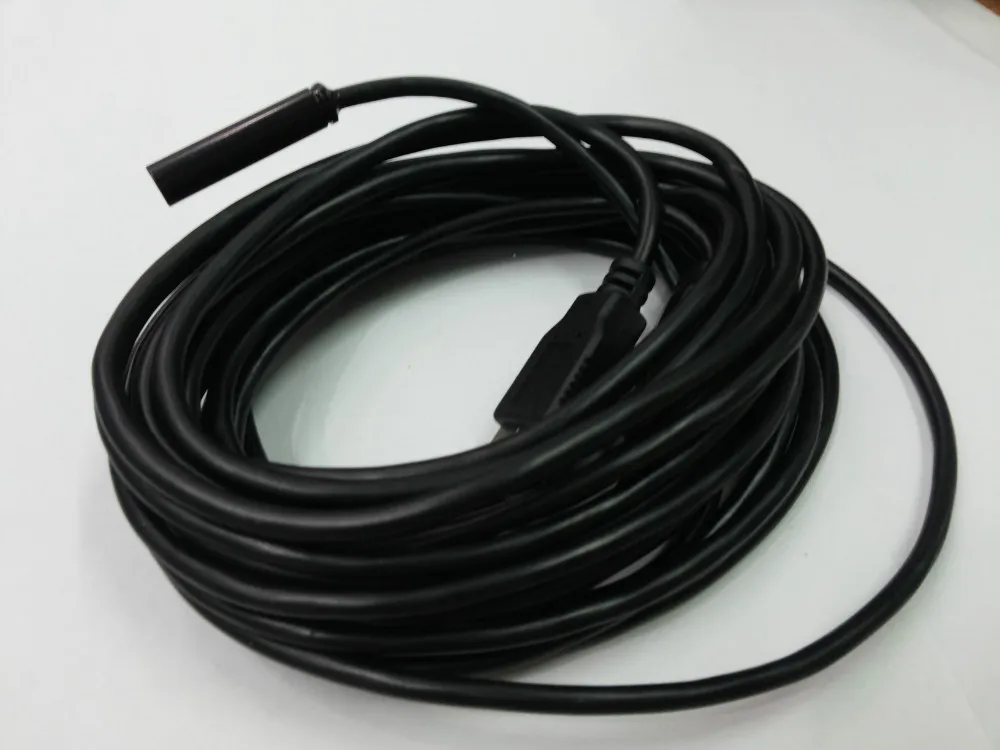 Водонепроницаемая камера-эндоскоп USB 2 м/5 м 7 мм IP66 CMOS бороскоп | Безопасность и