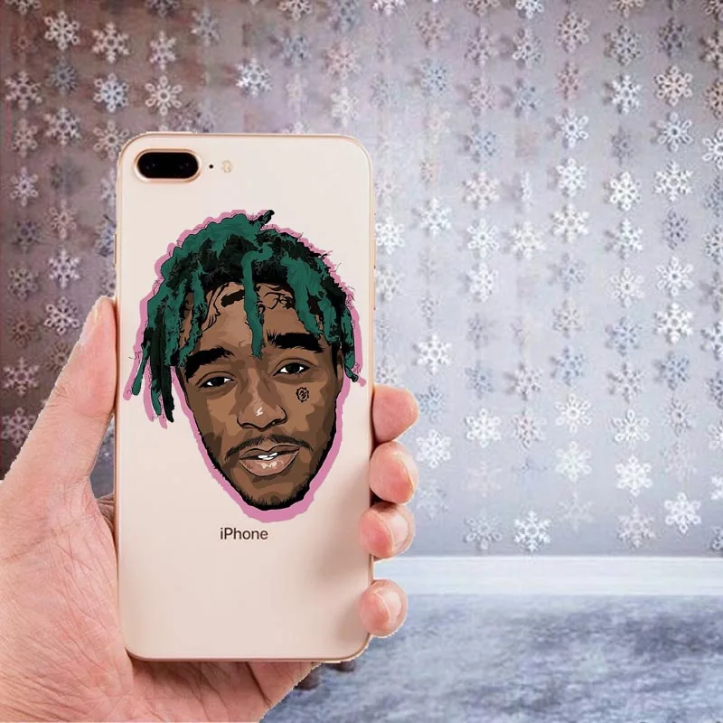 Чехол для телефона Supre x XXXTentacion ClearSoft силиконовый чехол из ТПУ iPhone XS Max X 10 4S 5C5 5S SE 6 6s