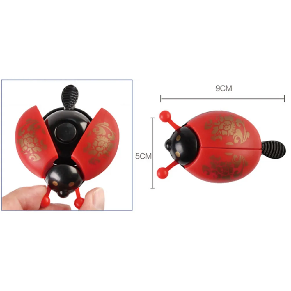 Lucu Sepeda Ladybug Bell Ladybird Alarm Sepeda Logam Stang Tanduk Aksesoris Sepeda Buzina De Bicicleta Alarme Sonnette