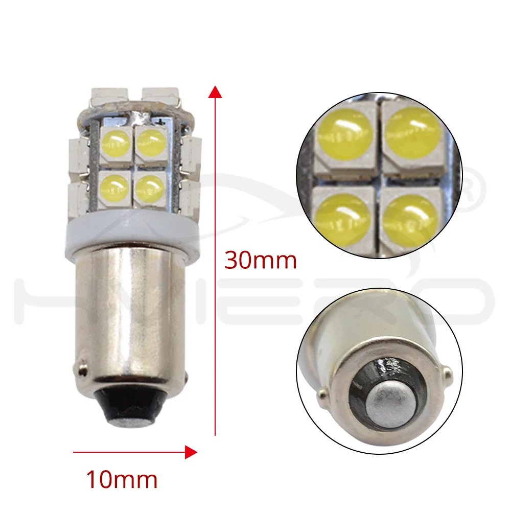 Автомобильный маркер белый Ba9s T4w 20smd 3528 1210 светодиодная лампа для внутреннего