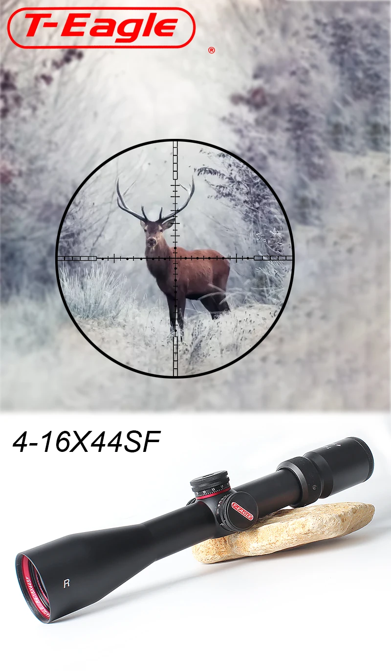 T-Eagle R 4-16X44 SF тактический прицел AirRifle sniper охотничья Оптика прицел стрельба пистолет прицел охотничий Пистолет Аксессуары