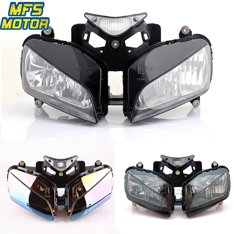 

Headlight For 04-07 Honda CBR1000RR CBR 1000 RR Motorcycle Front Lamp Assembly Upper Head Light Housing 2004 2005 2006-2007