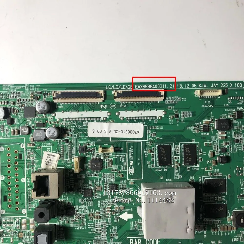 Материнская плата EAX65384003/4/5 (1 2) хорошая проверка оригинал для 42GB6310/47GB6310 CC