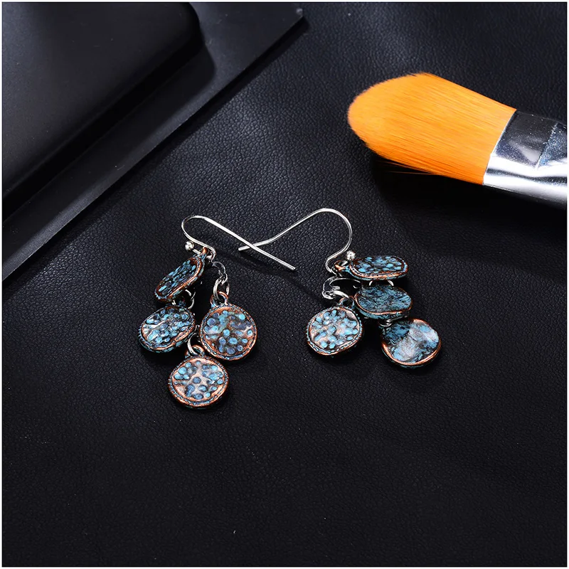 HONGYE JEWELRY Турецкая круглая подвеска с кисточками Brincos 2020 женские модные старинные