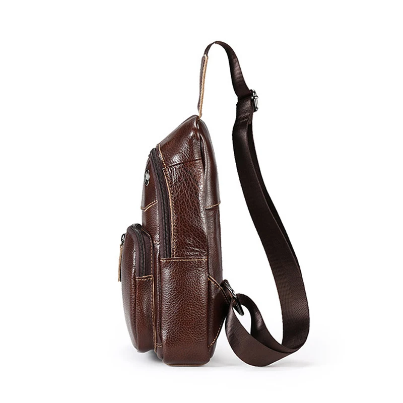 Высококачественная Мужская сумка-мессенджер из натуральной кожи мужские сумки