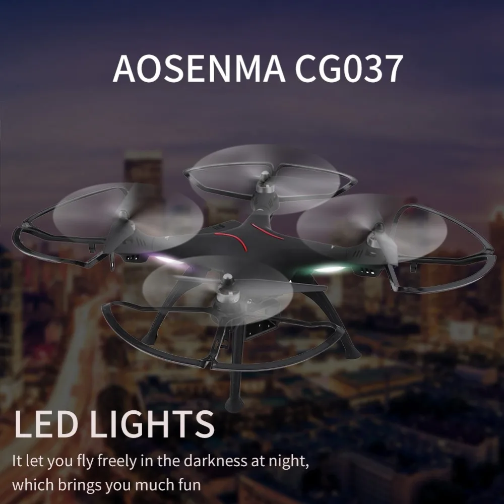 Новинка AOSENMA CG037 Cycone бесщеточный Двойной GPS WIFI FPV с 1080P HD камерой RC Дрон