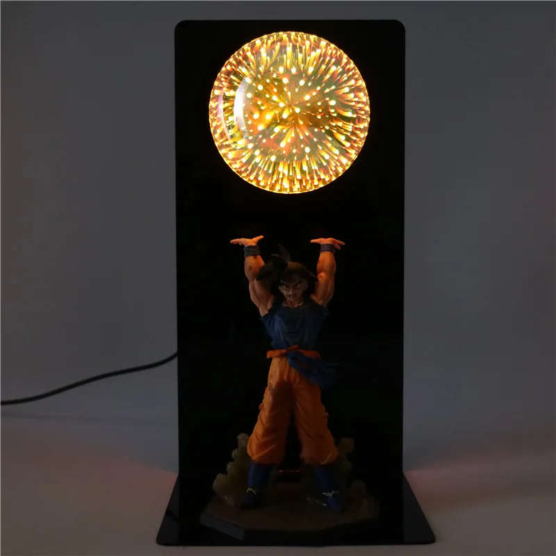 Аниме модель настольная лампа Dragon Ball Z лампы Детские куклы светодиодный для детей Спальня ночник фигурки детей игрушки декор свет