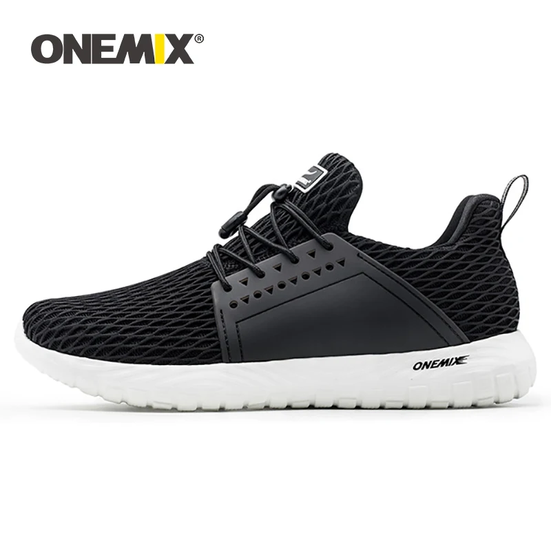 ONEMIX/женские кроссовки; спортивная обувь с дышащей сеткой для прогулок и бега; женская модная повседневная обувь; большой размер 43