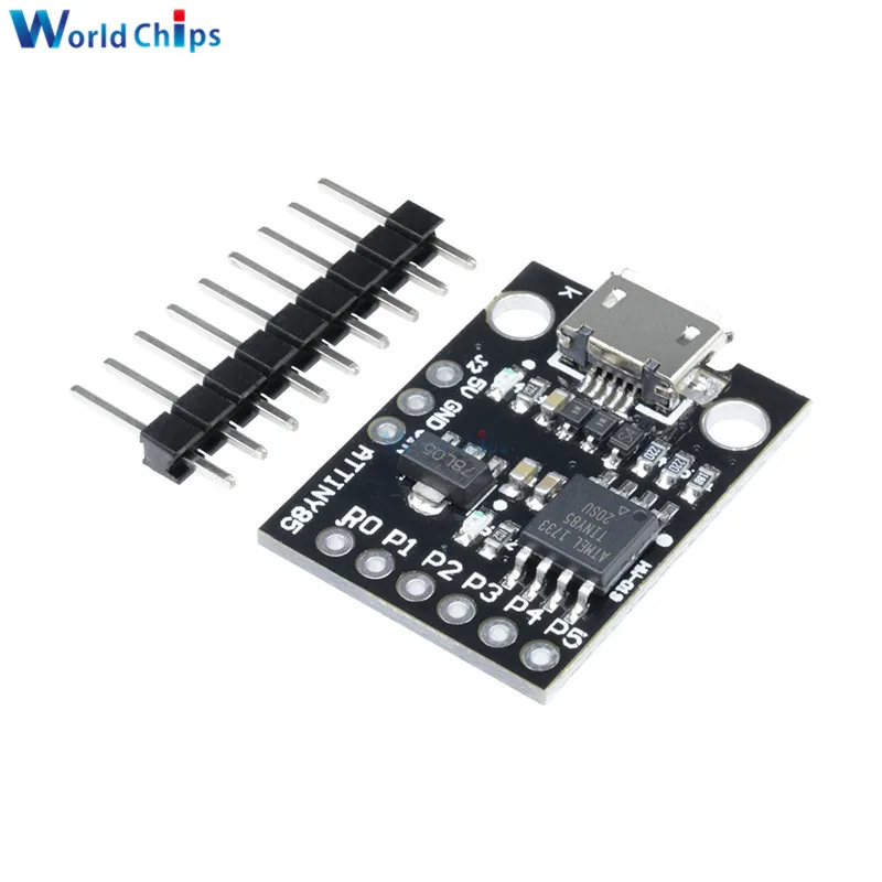ATtiny ATtiny85 Digispark Kickstarter микро usb модуль макетной платы для Arduino IIC I2C TWI SPI
