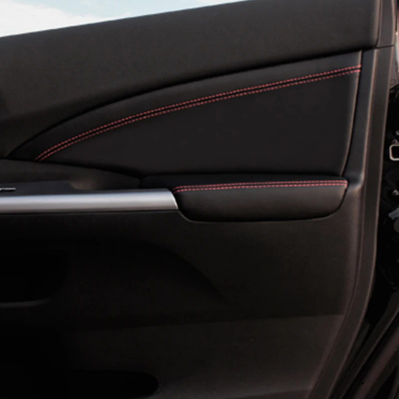 Подлокотник для дверей автомобиля из мягкой кожи панель Honda CRV 2012 2013 2014 внутренняя