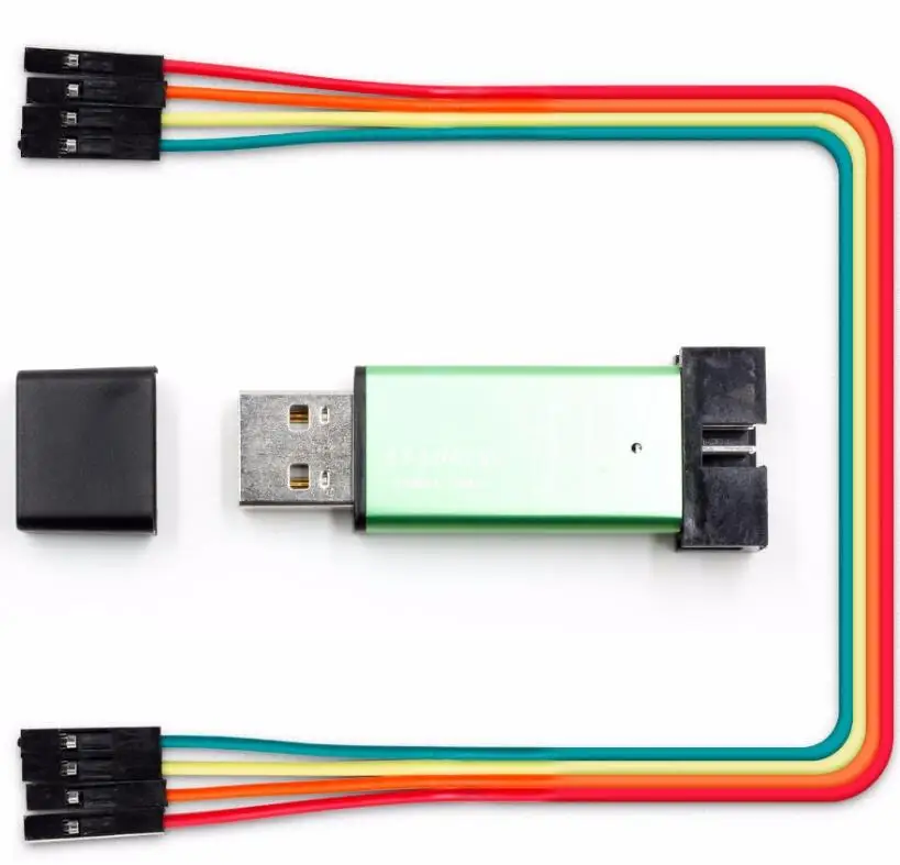 Программатор ST LINK Stlink ST-Link V2 Mini STM8 STM32 1 шт. программатор загрузки с покрытием A41