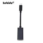 Адаптер kebidu с USB C на HDMI, 60 Гц, 4K, Type C 3,1 на HDMI, кабель-переходник Папа-мама, конвертер для MacBook, для Samsung S9 S8