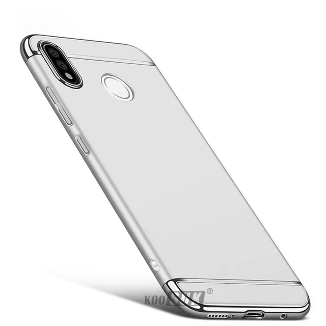Чехол для huawei Y9, 6,5 дюймов, тонкий роскошный жесткий матовый чехол для телефона, для huawei Y9 y 9, защитная задняя крышка, капа, Fundas Koosuk - Цвет: Серебристый
