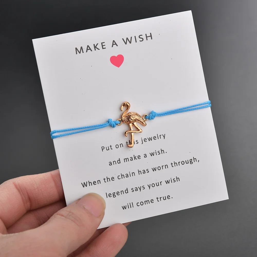 MissCyCy Модный золотой цвет Птица Шарм Браслеты для женские украшения 7 цветная