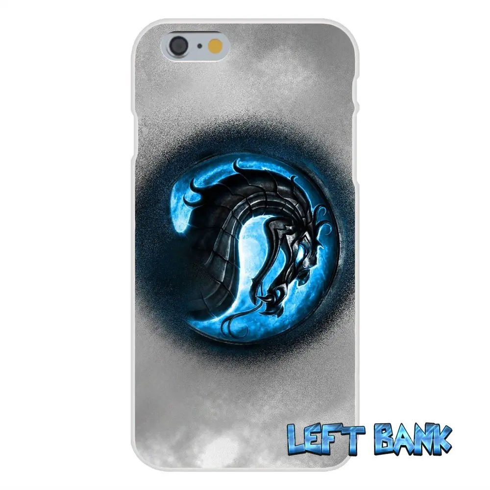Мягкий силиконовый прозрачный чехол из ТПУ для iPhone 4 4S 5 5S 5C SE 6 6S 7 Plus scorpion mortal kombat|for