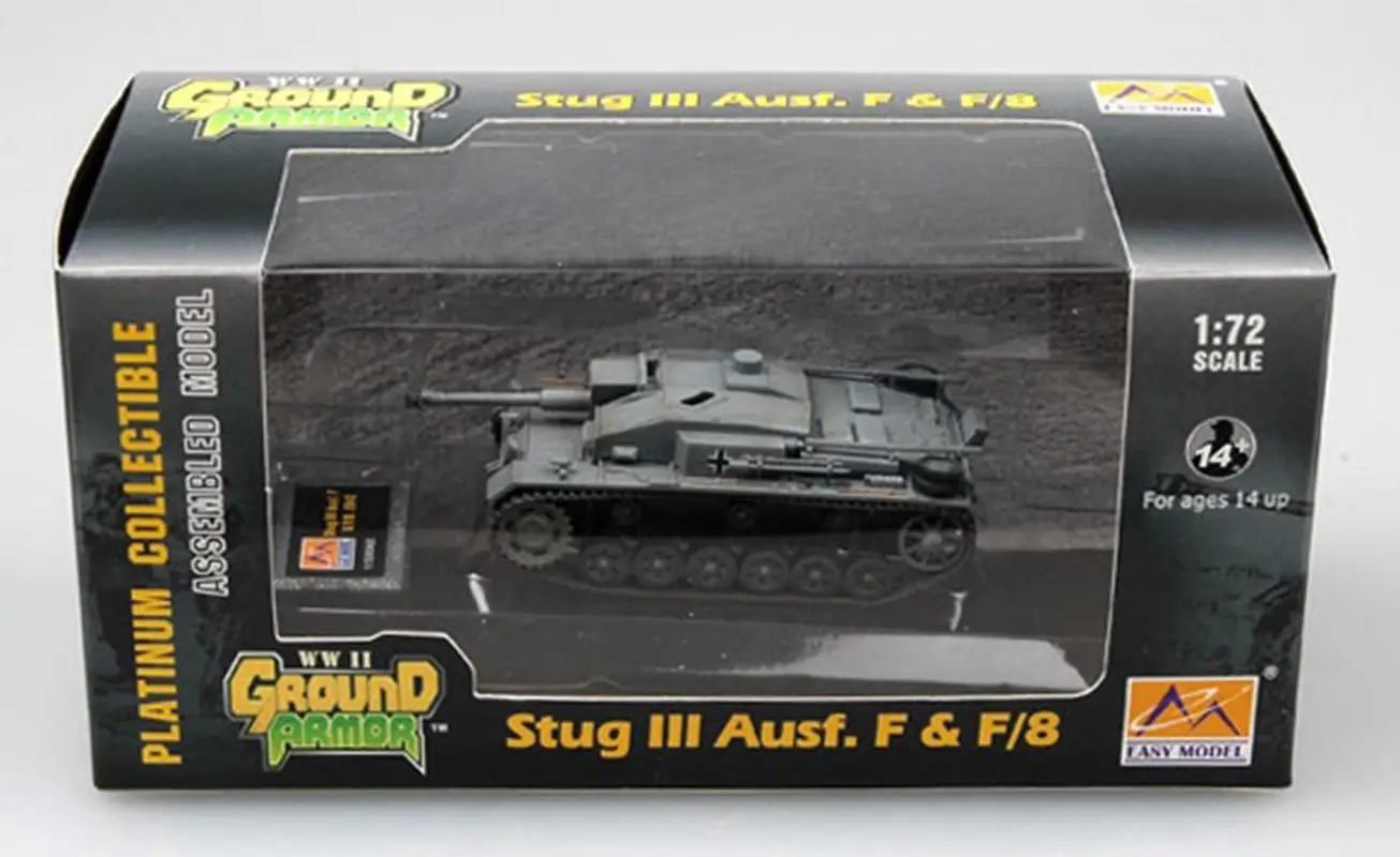 Второй мировой войны Германия StuG III F abt 201 штурмовой пистолет Танк 1942 1/72 без литья