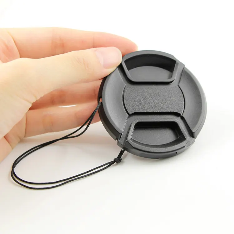ABAY Lens Cap Cover Snap on Center Pinch Protective 46 49 52 55 58 62 72 77 Mm for Canon Nikon Sony Olypums Fuji Lumix | Электроника
