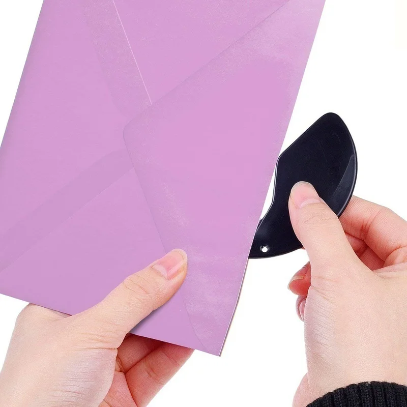 YUJUSER 16Pcs Stainless Steel Safety Letter Mail Envelope Opener Paper Stretch Film Cutting Too 2Pcs for Each Color | Канцтовары для