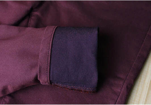 Женские эластичные джинсы брюки облегающие карандаши с высокой талией красные 8