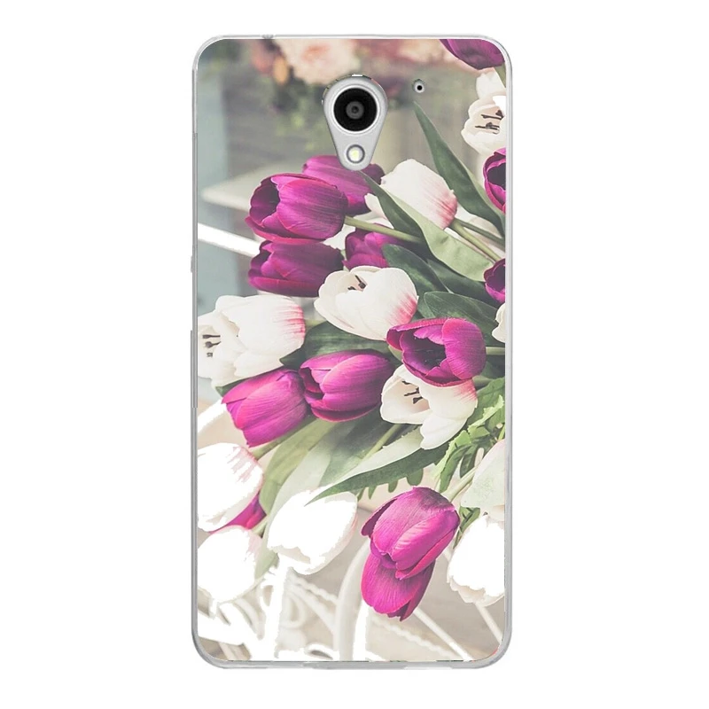 For ZTE A510 Fashion Colorful landscapeFlower Flora Painted Cute Pattern Clear Soft TPU Silicone Case B025 |