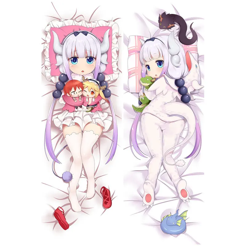 Amellor аниме Kobayashi-san Chi no Maid Dragon Dakimakura Чехол на подушку сексуальный в натуральную величину обнимающий Чехол на подушку gitfs - Цвет: 11