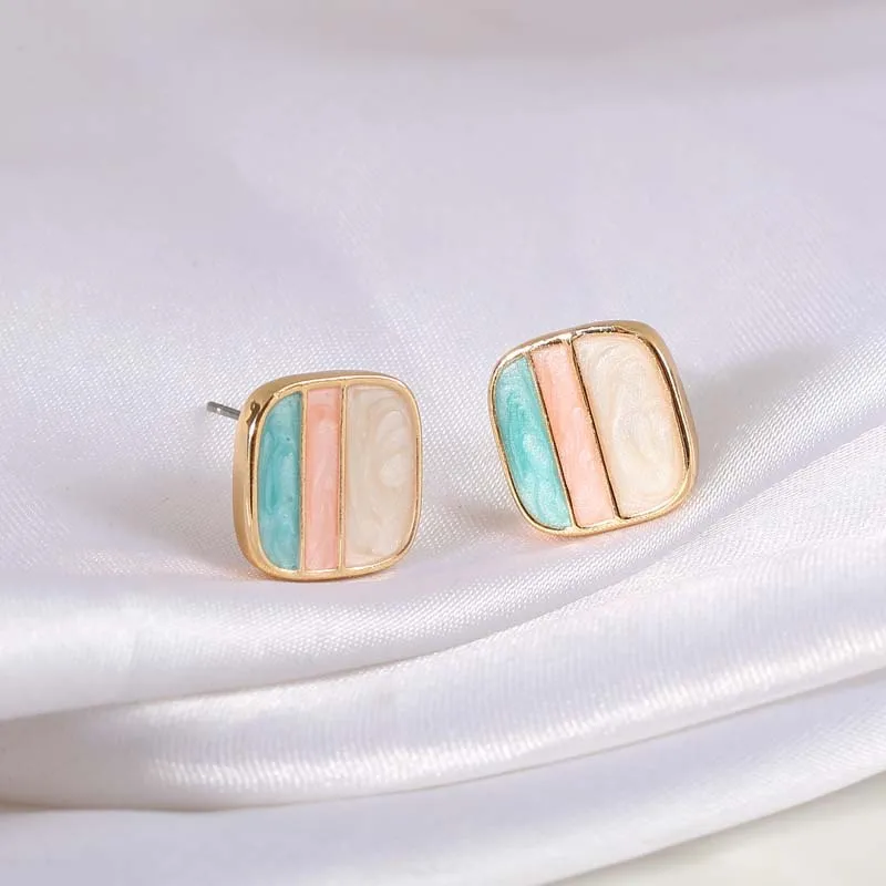 Kovtia Simple Design Earrings Without Pierced Square Clip On Non Ear Hole Earring | Украшения и аксессуары