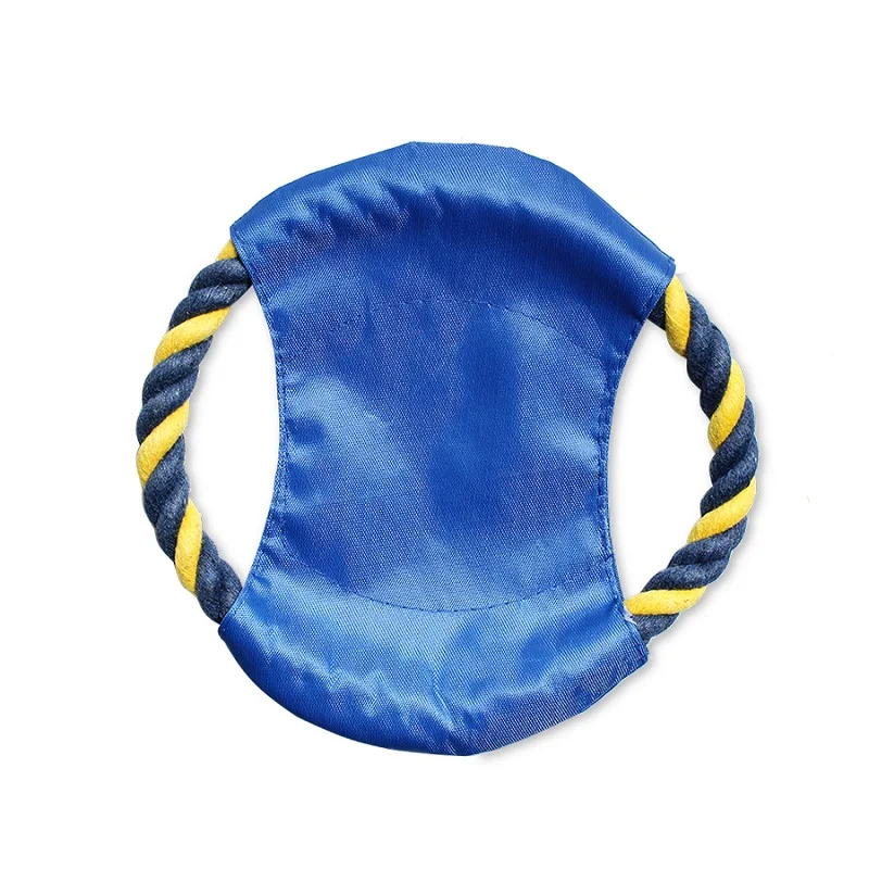 Frisbee18cm112g Игрушки для собак для щенков, игрушки для собак, устойчивые к укусам, интерактивный Хлопковый Канат, узел для зубов, ручное утопленное кольцо, прочные игрушки для домашних животных для собак - Цвет: Frisbee18cm112g