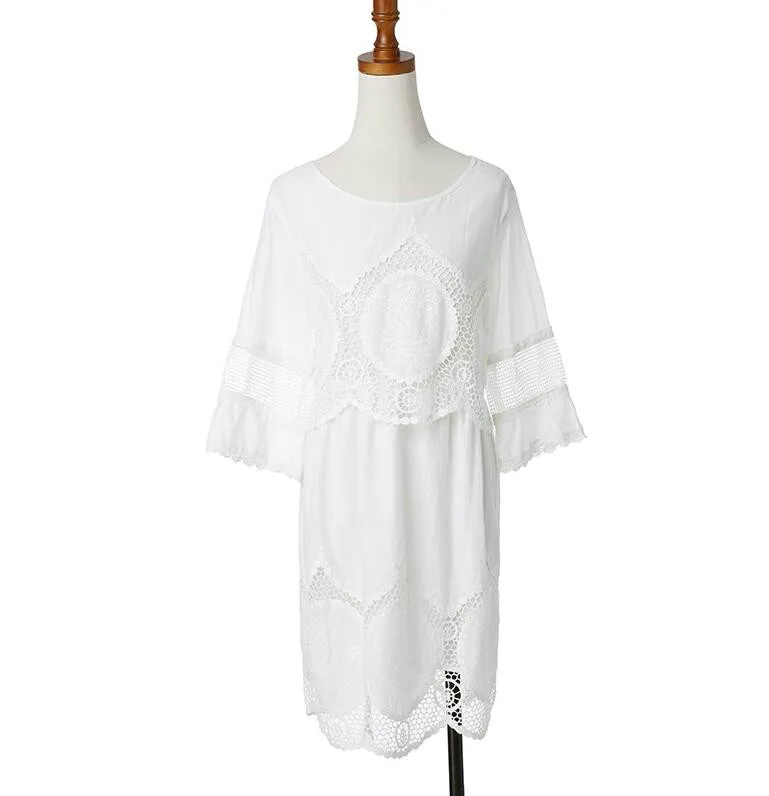 JOYINPARTY платье Весна Лето 2017 женское сексуальное выше колена Мини кружевное летнее