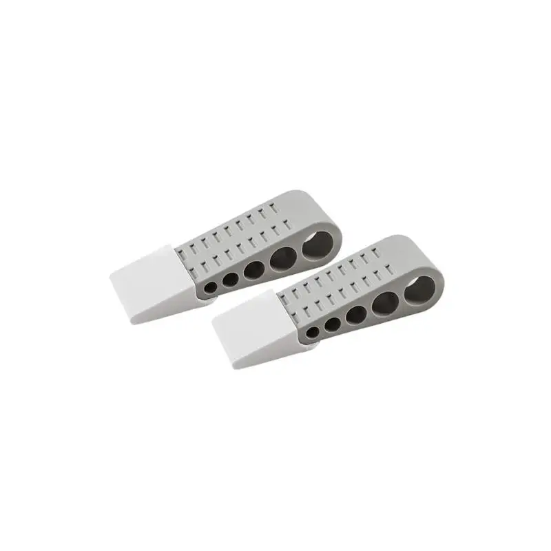Door Safety Stopper Easy to Install Door Hardware Door Wedge for Floor Surfaces Anti Pinch Hand Protect - Color: 2