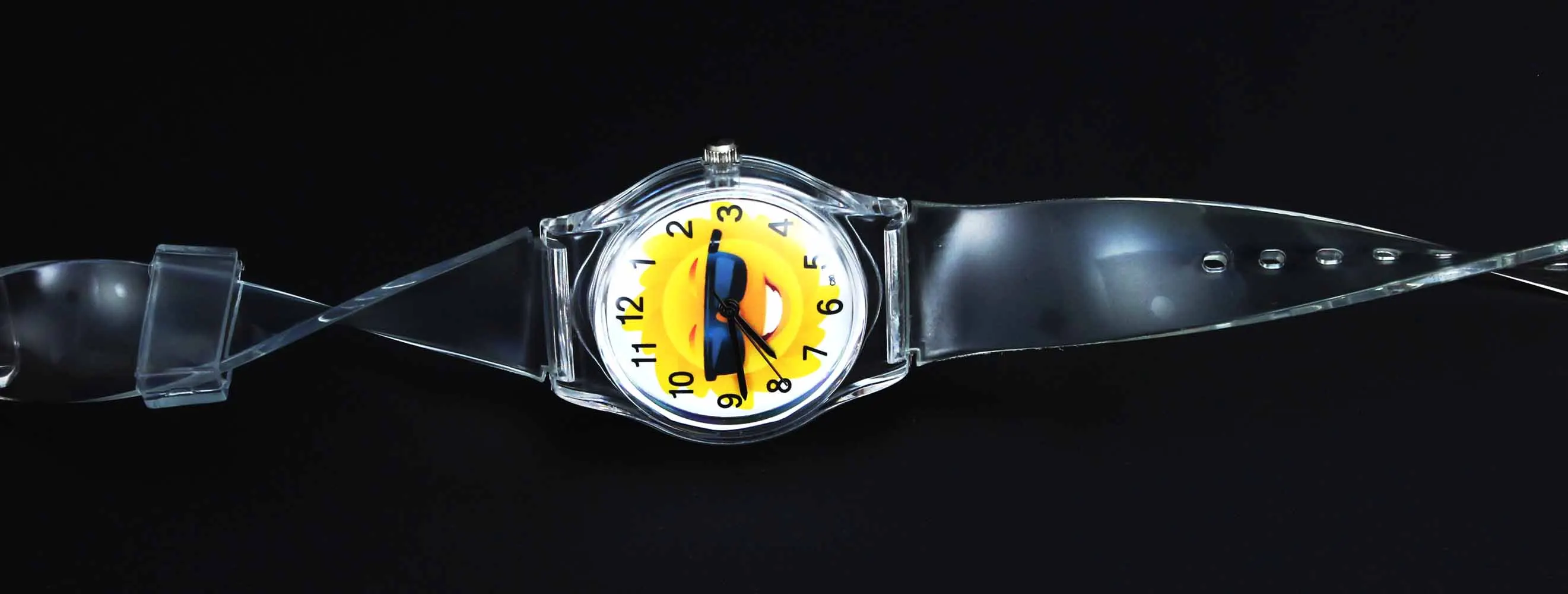

Happy Sun Cool Sunflower Pattern Kids Children Sunshine Baby Gift Sport Quartz Wrist Watch