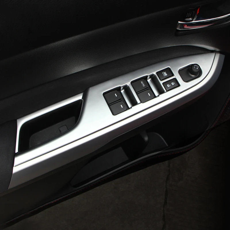 

Для Suzuki Vitara 2016 2017 2018 дверной оконный переключатель Крышка отделка подлокотник панель украшение хромированные наклейки аксессуары для стайлинга автомобилей