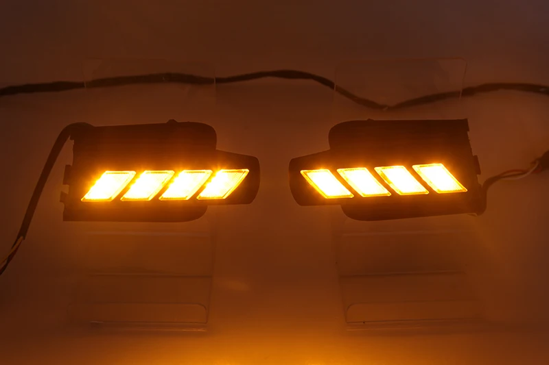 Автомобильная проблесковая 2 шт. DRL для Toyota Prado 120 Land cruiser LC120 FJ120 2003 2004 2005 2006 2007 2008 2009