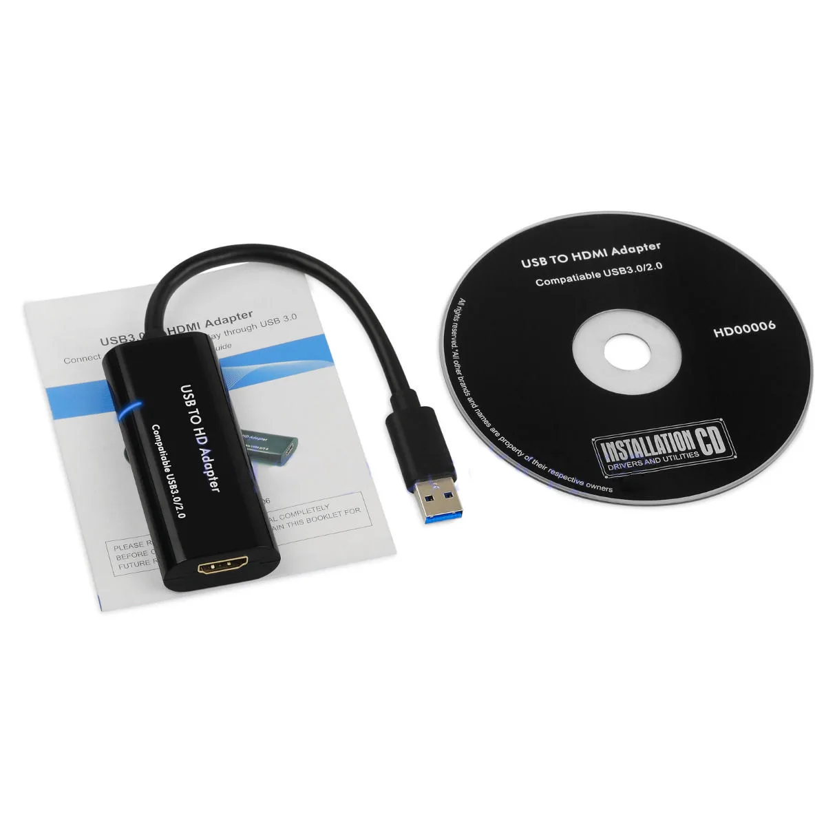 Топ предложения 1080 P USB 3.0 HDMI Multi Мониторы внешний адаптер видеокарта для Оконные