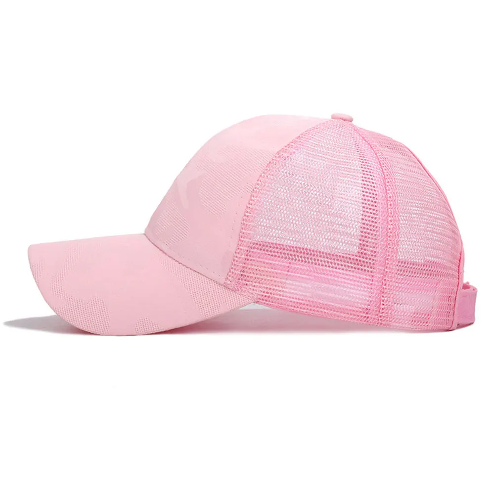 Для женщин хип хоп Snapback Ponytail модные сетчатые летние легкие для отдыха
