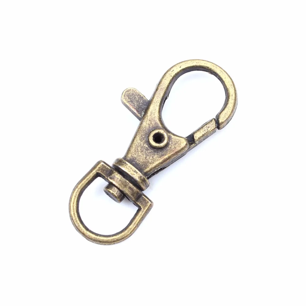 Цепочка для ключей с бронзовым/родиевым покрытием 10 шт./лот|diy jewelry findings|jewelry findingslobster clasp |