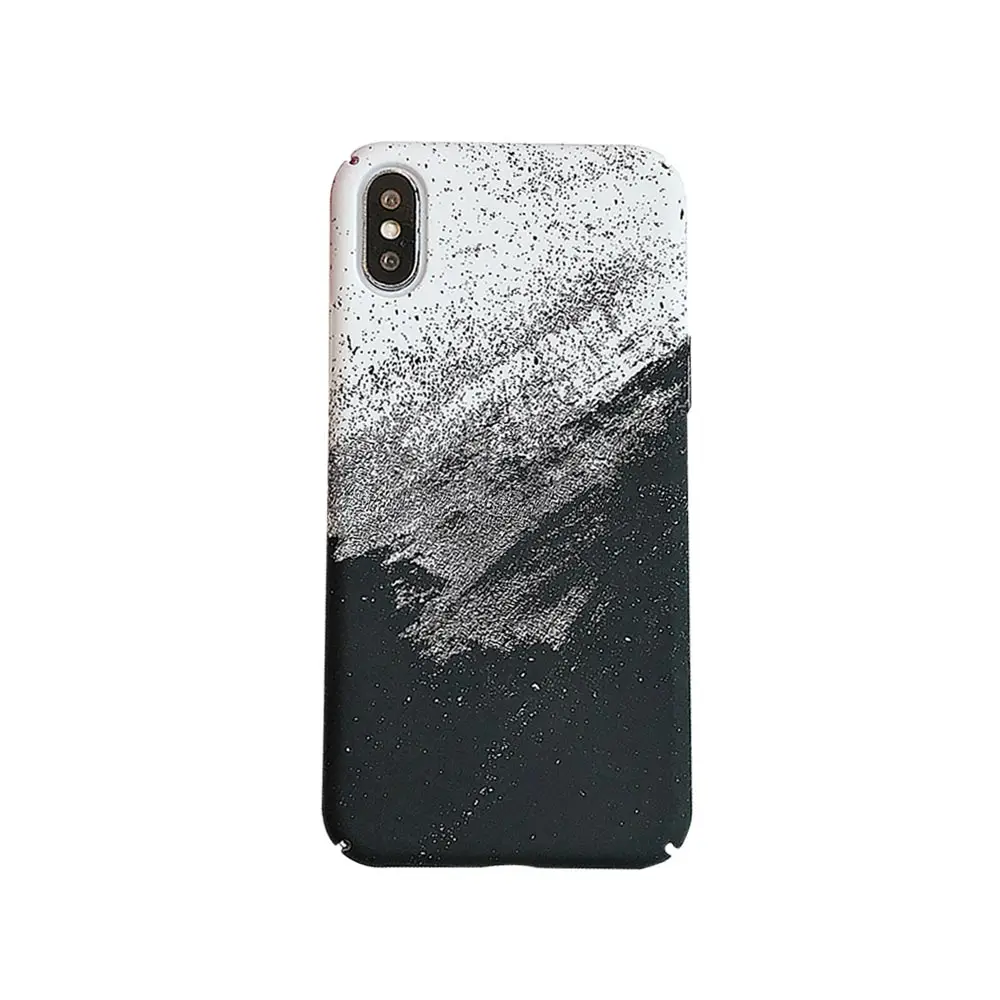 BUY IT KISSCASE Rendering Mountain Pattern Phone Case For Xiaomi Note 7 6 Pro Cover Hard PC Redmi 4X 5 Plus Capa |