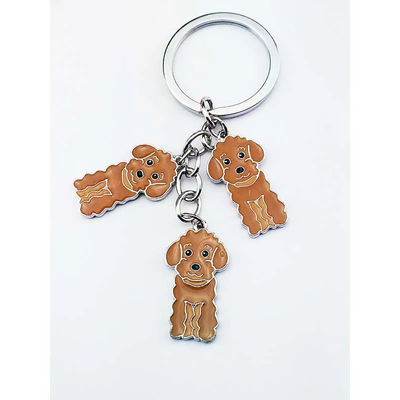 2 шт./лот Пудель Pet кулон из нержавеющей стали pet dog tag собак Цепочки и ожерелья